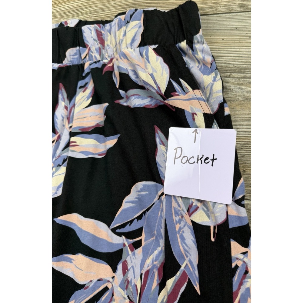 Pact Women's Organic Cotton Sleep Pants Floral And Stripe Pajama Bottoms Small - Picture 7 of 16